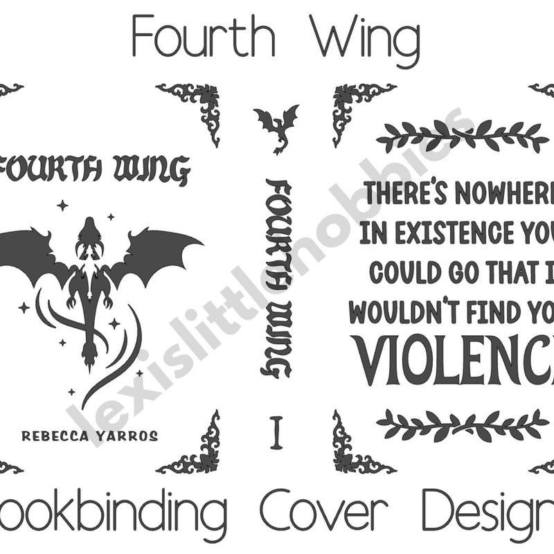 Fourth Wing Cover - Etsy