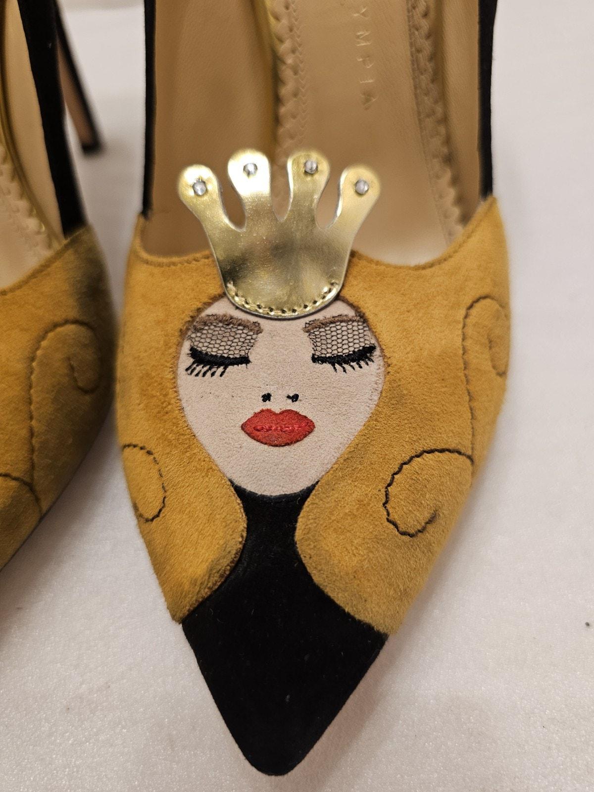 靴 CHARLOTTE OLYMPIA Kitty Black/Silver – Charlotte Olympia