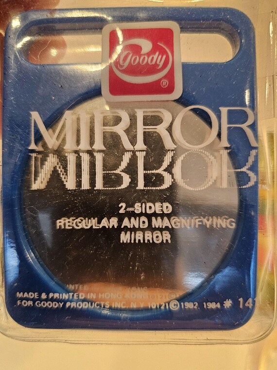 Vintage Goody Hair Care 80s Combs, Hand Mirrors, Ponytail 