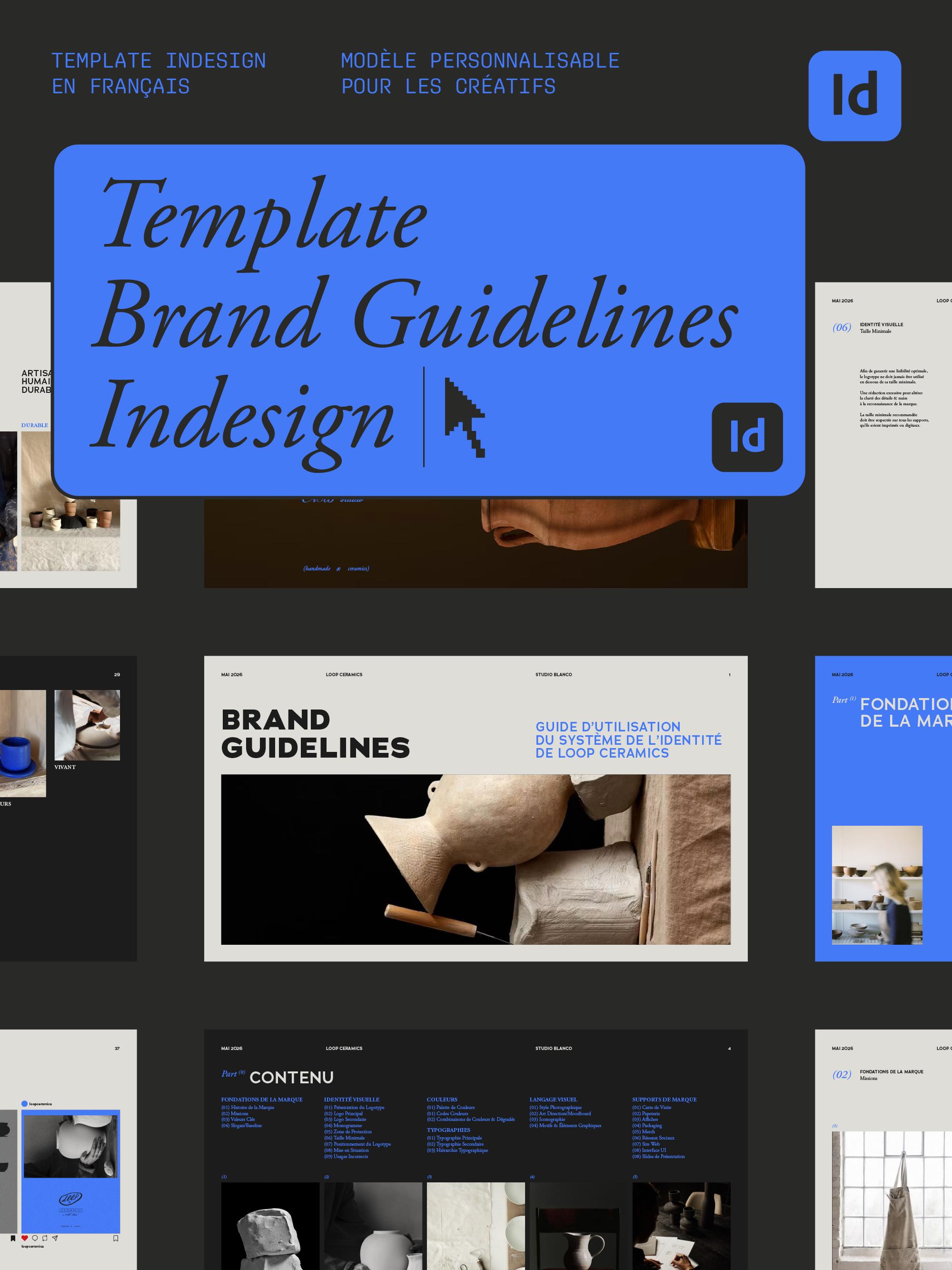 Indesign Brand Guidelines Layout Brand Guidelines 2026 Template — Graphic Design — Indesign Template in ...