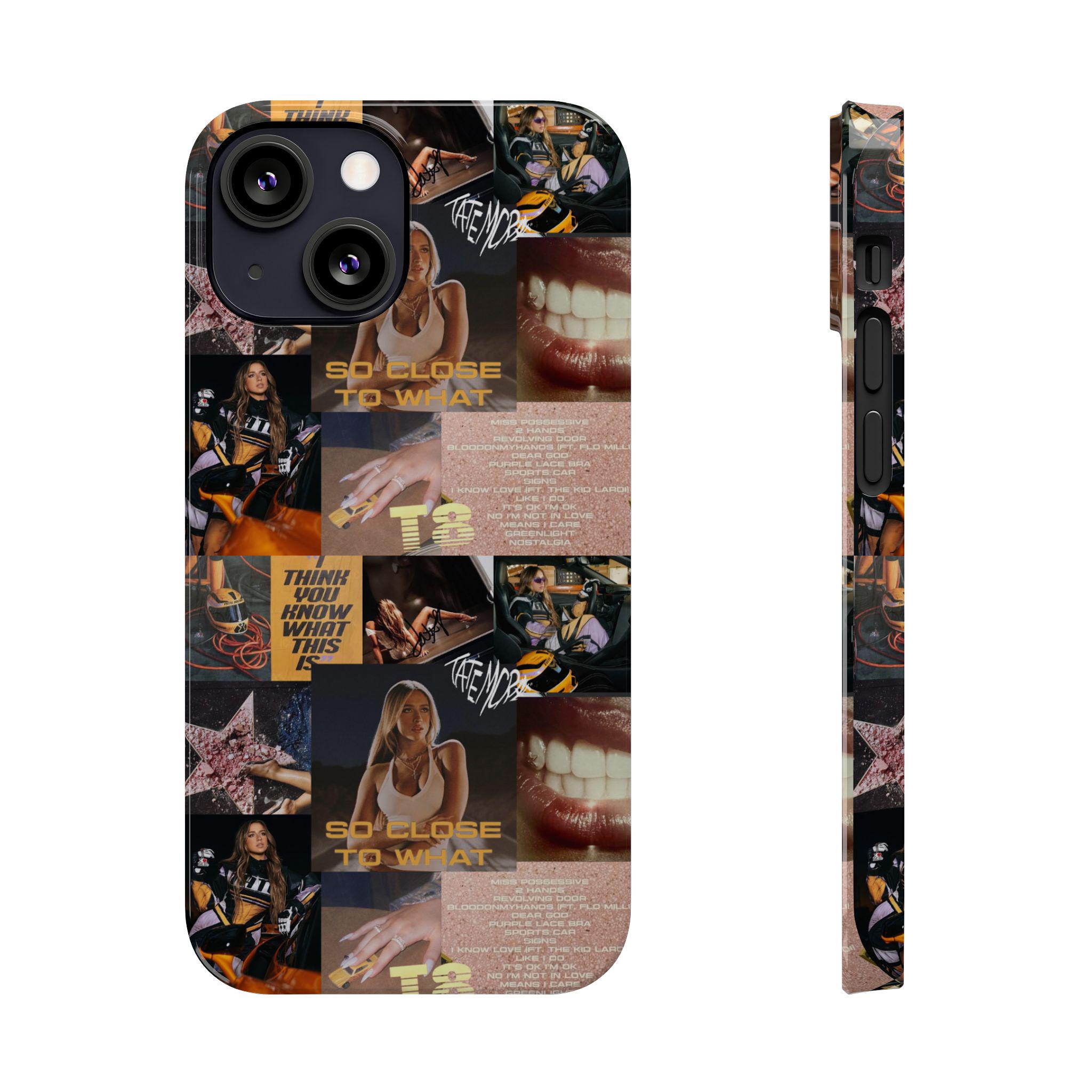 Tate Mcrae Collage Slim Phone Case, so Close to What, Protective Phone Cover, Trendy Phone Accessories, Unique Musician Phone Case, Tate - Etsy Tate Mcrae Collage Slim Phone Case, so Close to What, Protective Phone Cover, Trendy Phone Accessories, Unique Musician Phone Case, Tate - Etsy