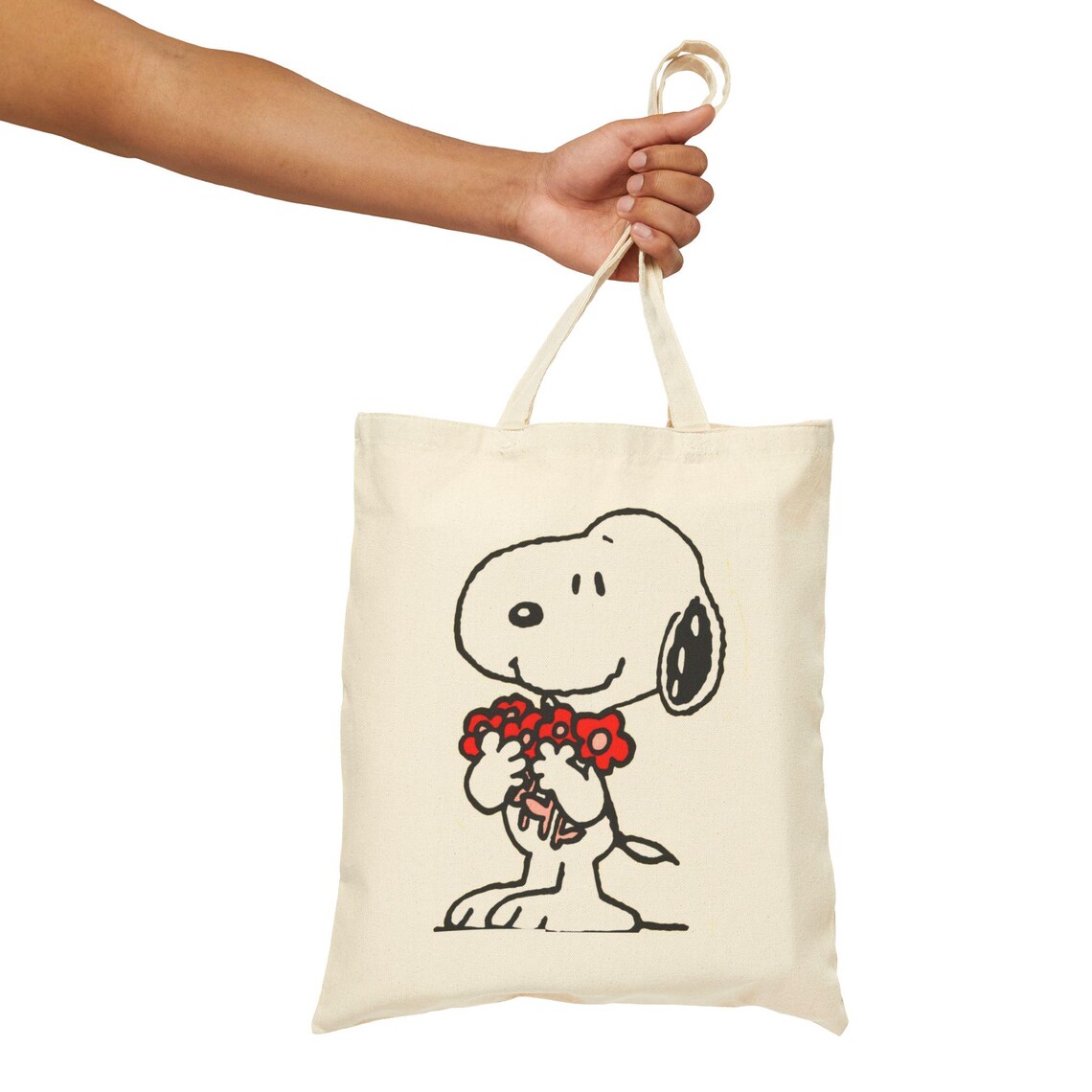 Cute Snoopy Tote Bag, Ecofriendly Shopping Bag, Pet Lover Gift, Summer — free download