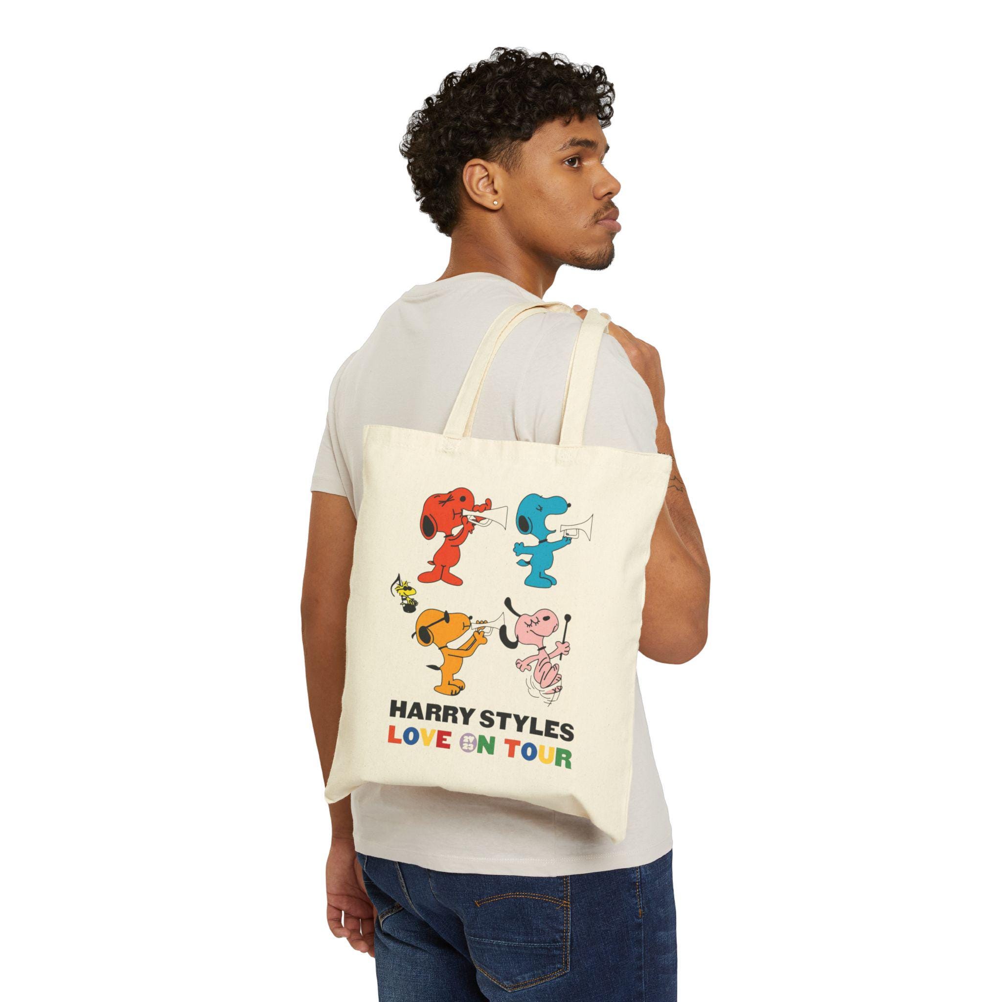 Harry Styles Love on Tour Tote Bag, Musical Pet Design, Cute