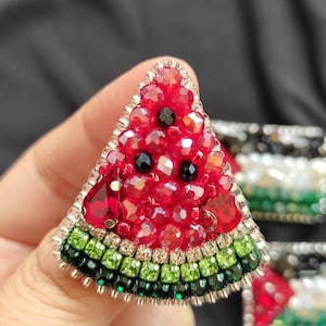 Palestine Brooch Watermelon