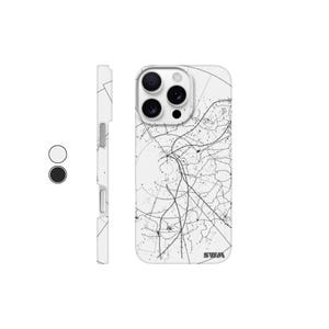 Custodia in silicone per telefono con mappa della galassia di Star Wars - Regalo elegante e protettivo per i fan - Modelli iPhone 2017+