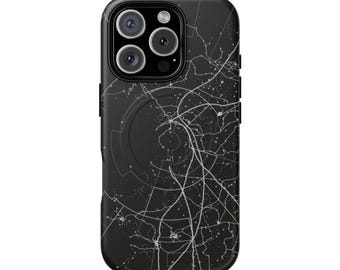 Star Wars Galaxy Map White Tough MagSafe Phone Case - Sleek & Protective Gift for Fans