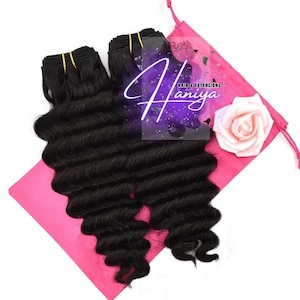 Deep Wave Virgin Hair Bundles, 10” to 40” inch bundles, Natural Color Hair, Full Hair Bundles, High Quality Hair, Hair Extensions