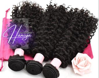Water Wave Virgin Hair - 3 Bundles, 10” to 40” inch bundles, Natural Color Hair, Full Hair Bundles, High Quality Hair, Hair Extensions