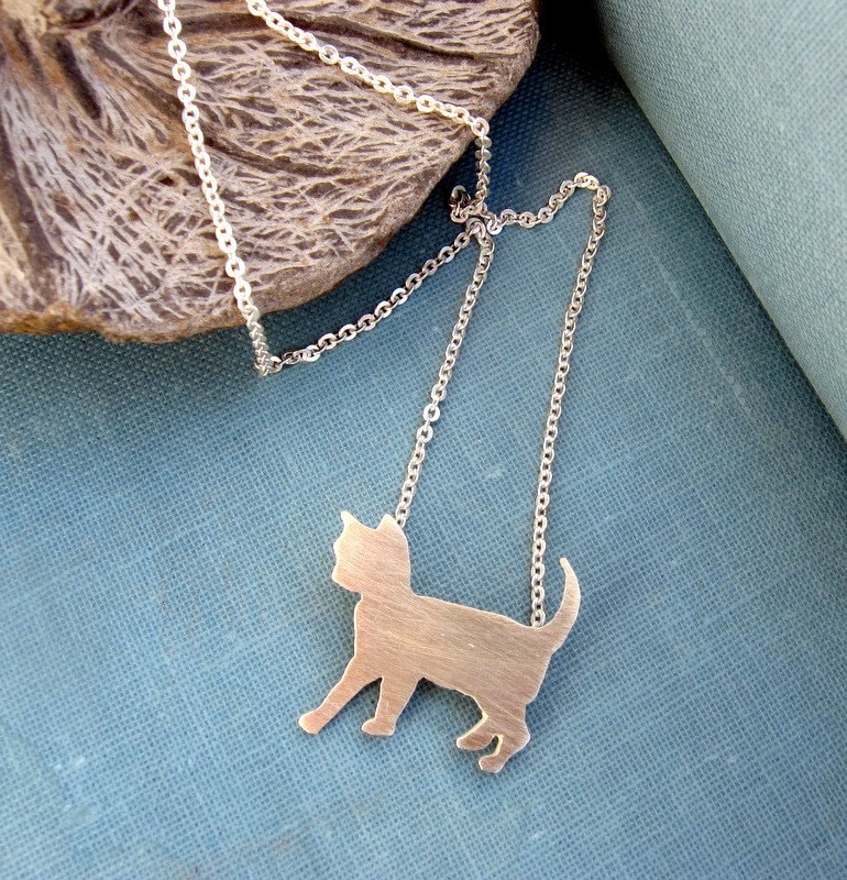 Autumn Kitten Necklace for Cat Lovers main image 1