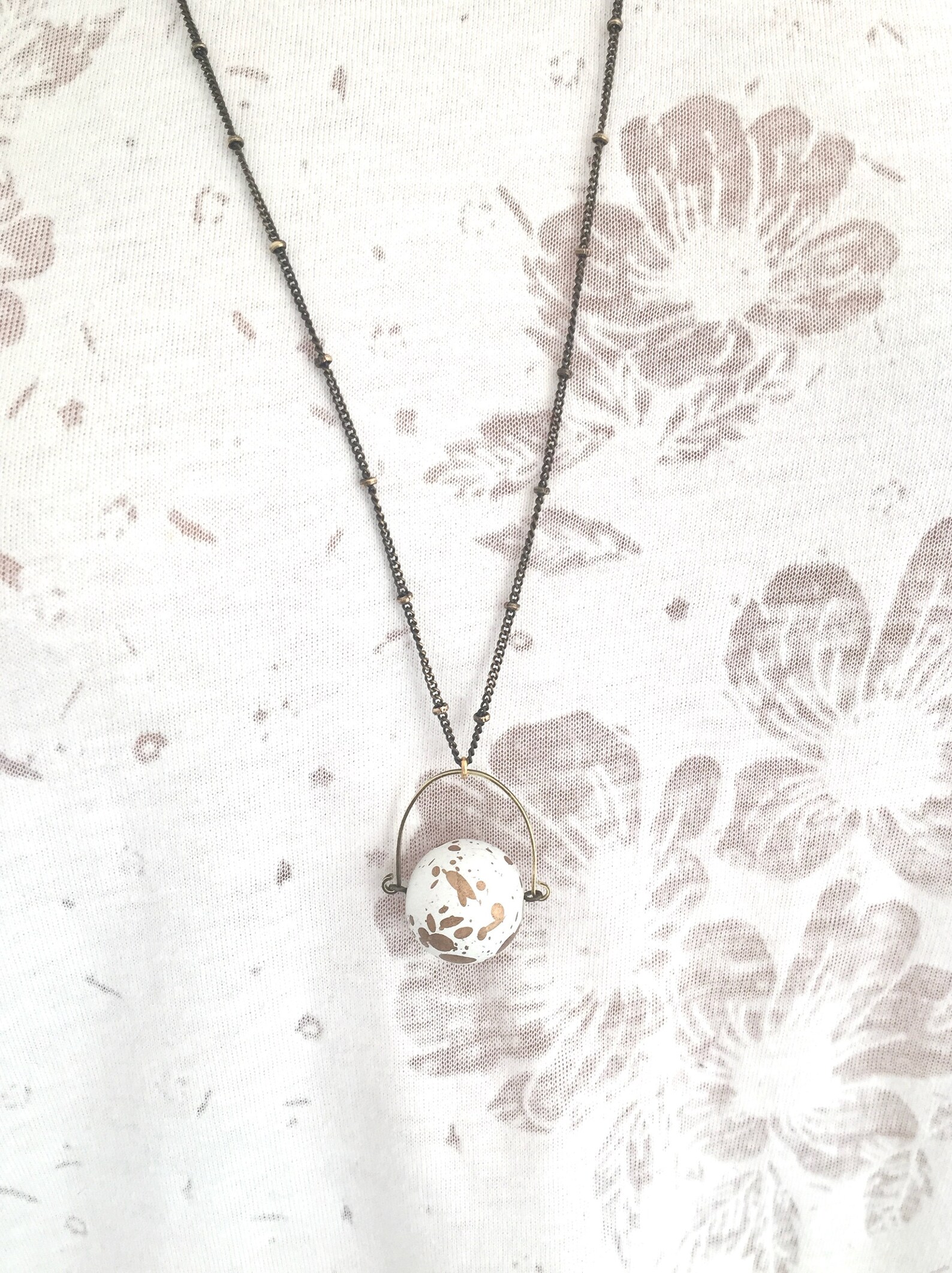 FashionJunkie4Life Collana Con Ciondolo Luna In Argento Sterling 925 - Catenina Inclusa 45,7 Cm - Gioiello Minimal - 2