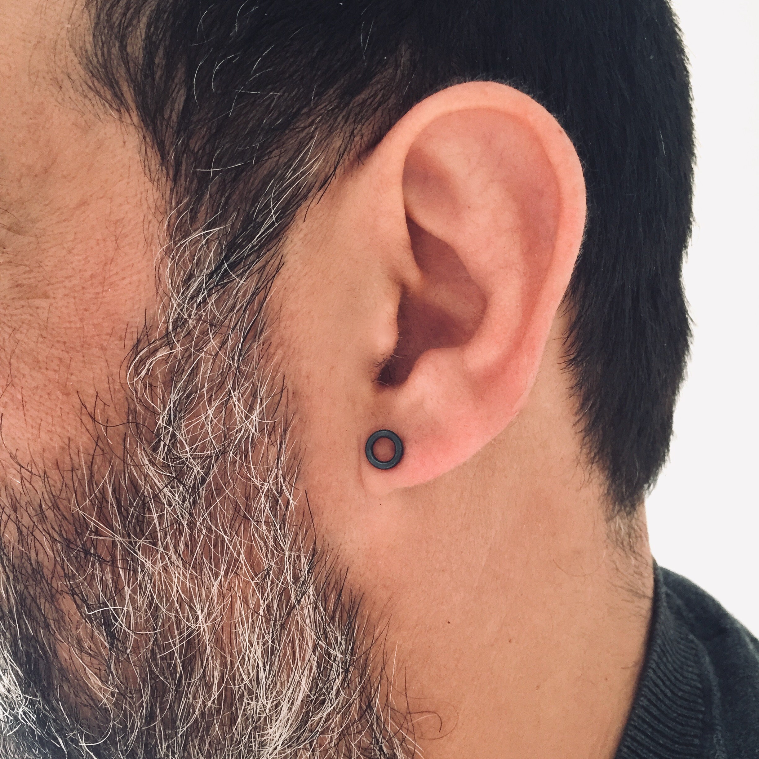 Mens earrings circle Clearance