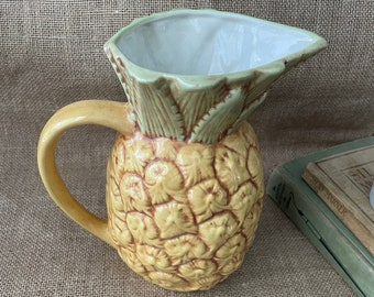 Vintage Ceramic Pineapple Pitcher
