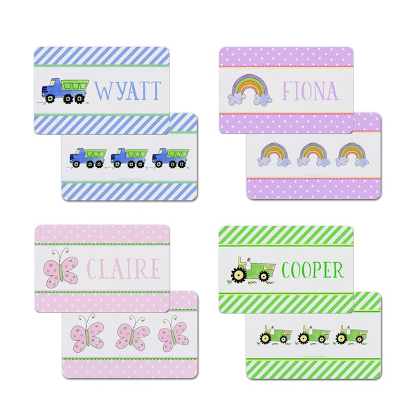 Toddler Personalized Place Mat Etsy