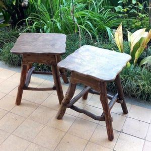 Stool wooden