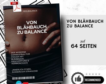 Gut Reset E-Book | Get rid of bloated stomach | Holistic intestinal reconstruction | Workbook for intestinal health & hormone balance