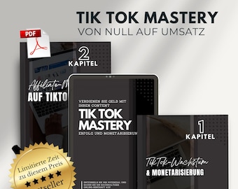 Social Media - TikTok success with "TikTok Mastery", earn money with TikTok