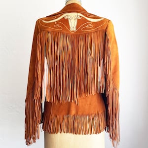 Geronimo Vintage Jacket Fringe - Etsy
