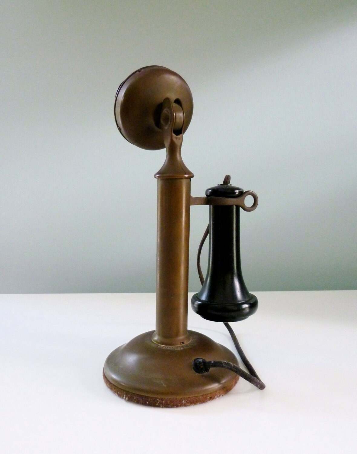 Antique Candlestick Phone 1900s Telephone Western Electric Etsy