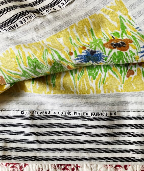 Vintage Scarecrow Print Skirt 1950s Novelty Fabri… - image 8