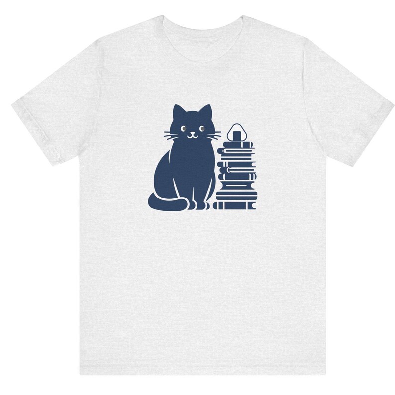 Japanese Cat Tee Kawaii Japanese T-Shirt Cute Kitty Shirt Anime Top Japan travel outfit Cute black cat Tshirt Onigiri shirt image 5