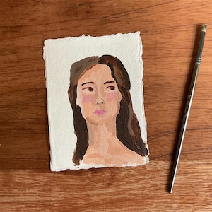 Female Portrait Original Painting