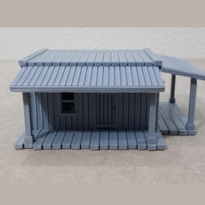 Small Homestead – STL Files for 3D Printing ACW, Wild West Miniature Scenery for Tabletop Wargames and Dioramas Print Sca 28mm / 20mm / 15mm