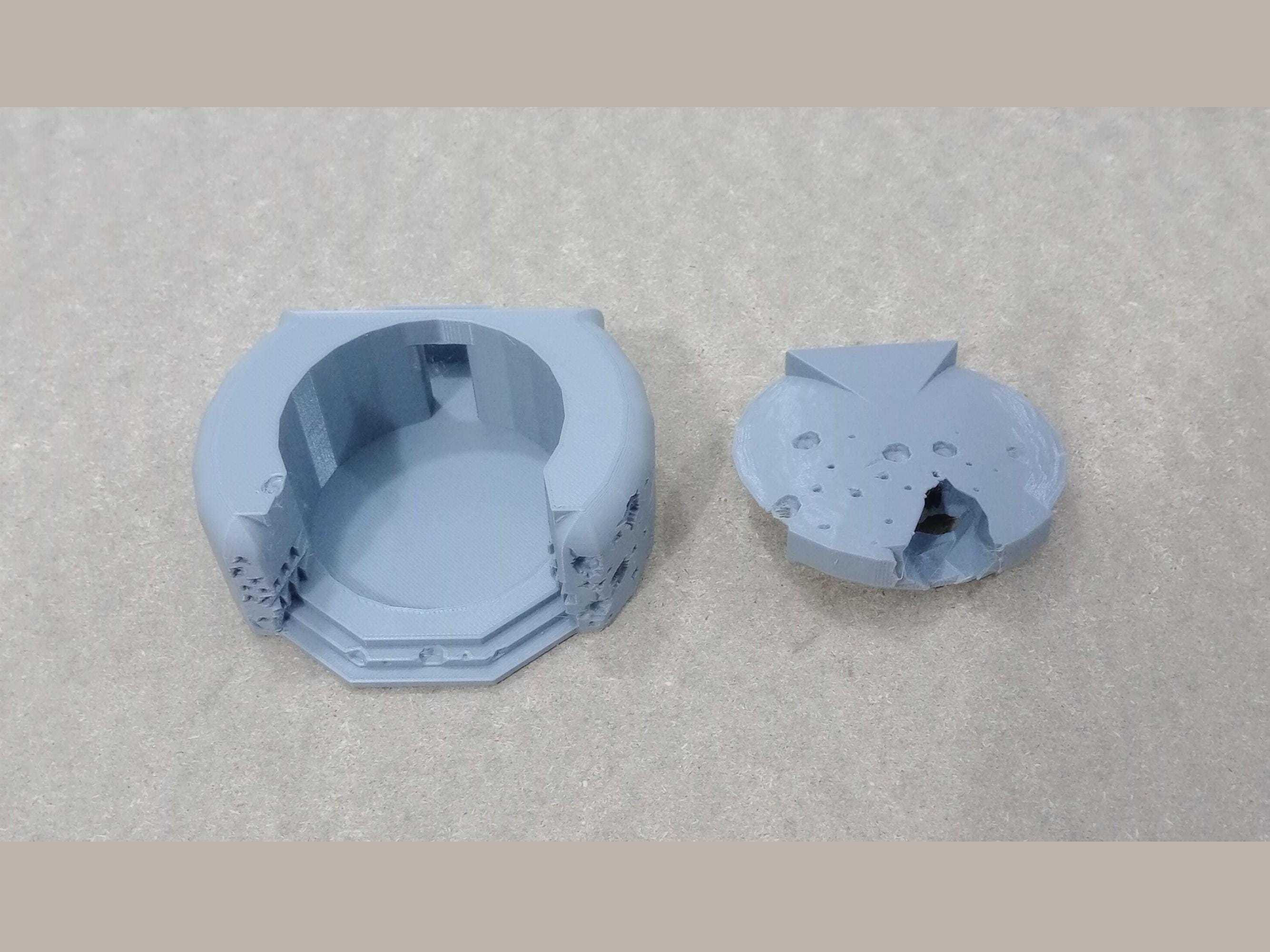 Heavy Damaged Bunkers Pack STL Files for 3D Printing WW2 Scenery for ...
