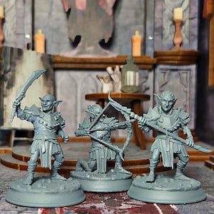 Goblin miniatures set - Dungeons and Dragons Miniature Set: goblin gang, goblin bandits, goblin ambush