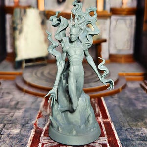 Wraith dnd mini - 3D Printed Fantasy DnD Miniatures, Pathfinder, Tabletop RPG dnd mini, Collectible Figurines, vengeful spirit, shadow demon