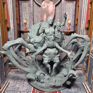 Drider dnd mini - 3x3in Dungeon and Dragons, Fantasy DnD Miniatures, dnd mini Tabletop RPG, Pathfinder, arachne, broodmother, spider