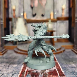 Demon dnd miniatures - Monster dnd mini. Fantasy Miniatures: Collectible Figurines for D&D, pathfinder, Dungeons and Dragons, dnd gift