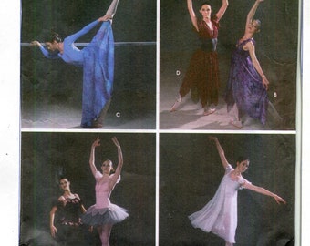 Simplicity 5138 Misses Ballet Costume pattern by Andrea Schewe - UNCUT Size 6-12 - UNCUT