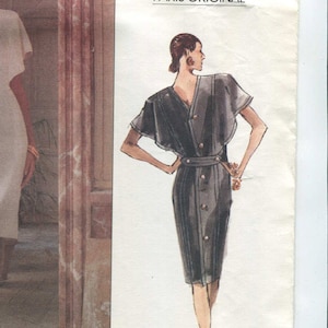 Givenchy - Vogue Paris Original 2303 Vintage Dress Pattern UNCUT Size 6-10