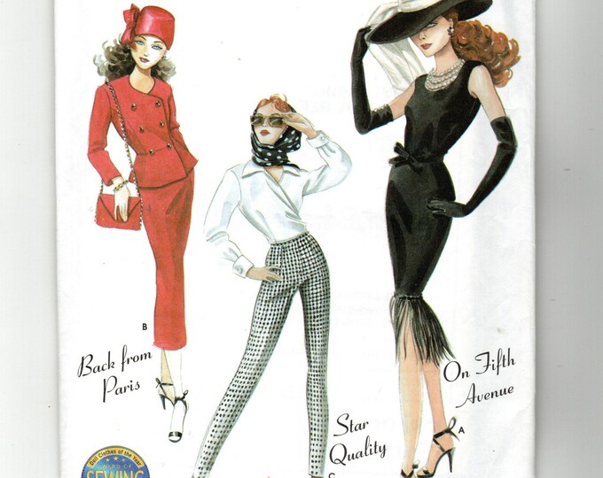 Barbie - Simplicity 7073 Fashion Doll Wardrobe Pattern UNCUT Sportswear ...