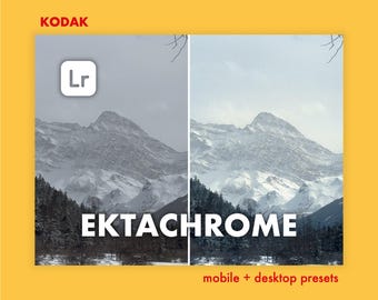 EKTACHROME Lightroom Film Preset for iPhone, Mobile, DSLR, Desktop etc. | 35mm Analog Film Filter for instagram, blogs, influencers