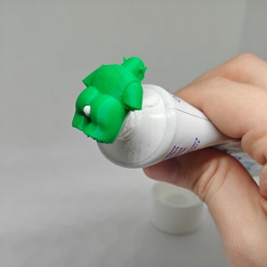 Shrek Pooper Topper für Zahnpasta, Befestigungsstück für alle Ihre Zahnpastatuben