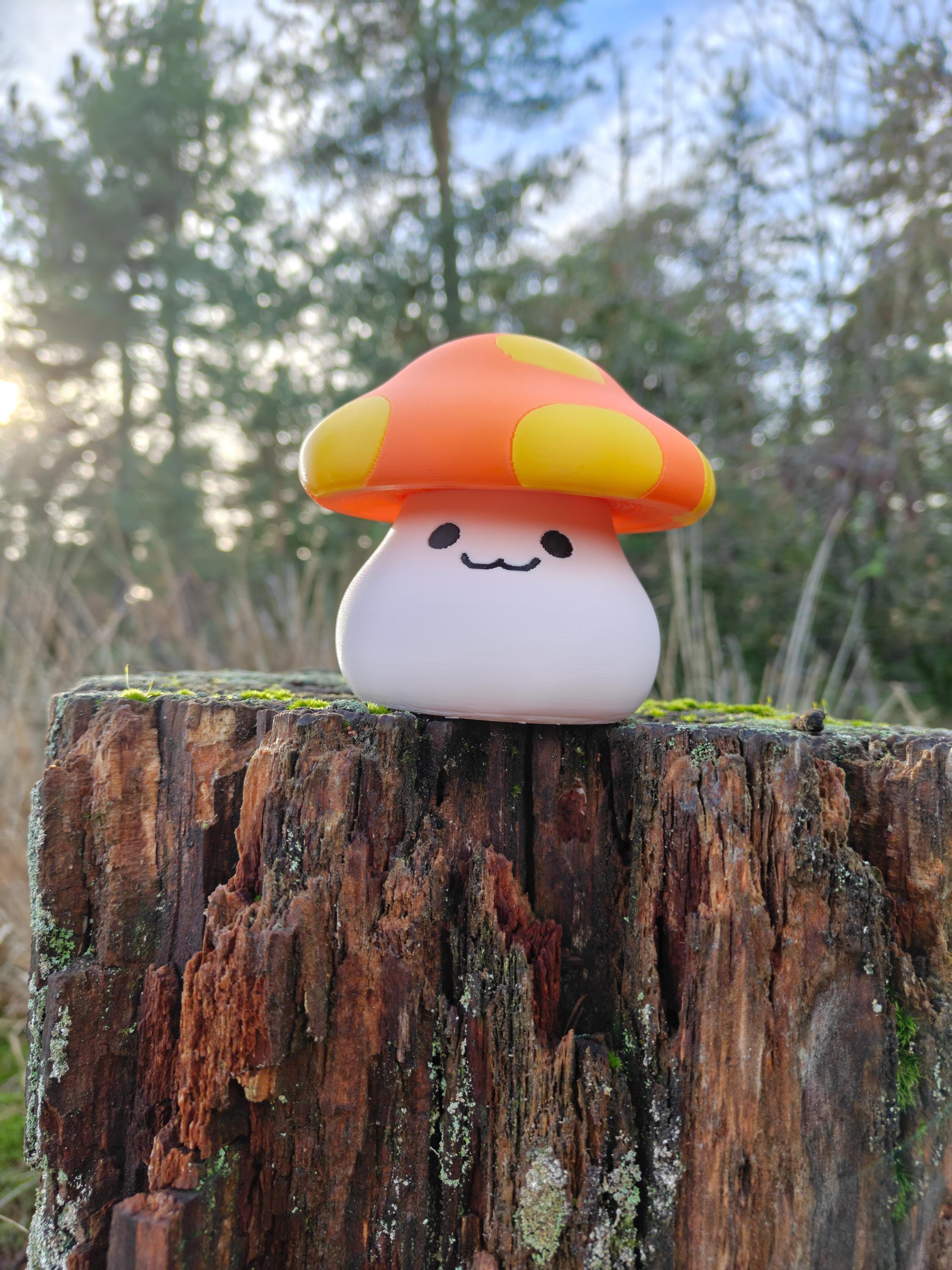 Orange Mushroom Maplestory Desk Storage and Figurine - Etsy