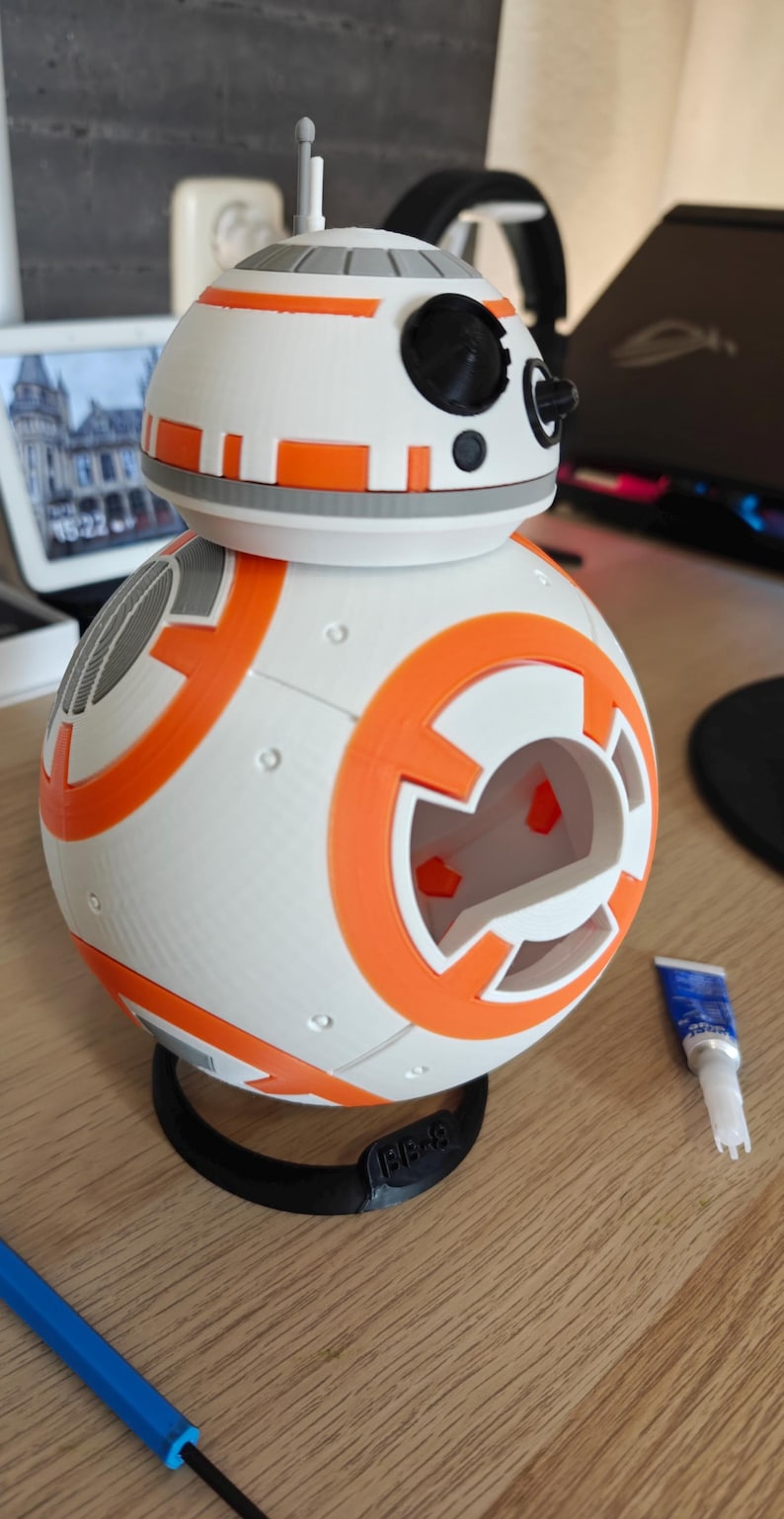 BB8 Droid Stand for Google Home Mini and Amazon Echo Dot From Star Wars ...