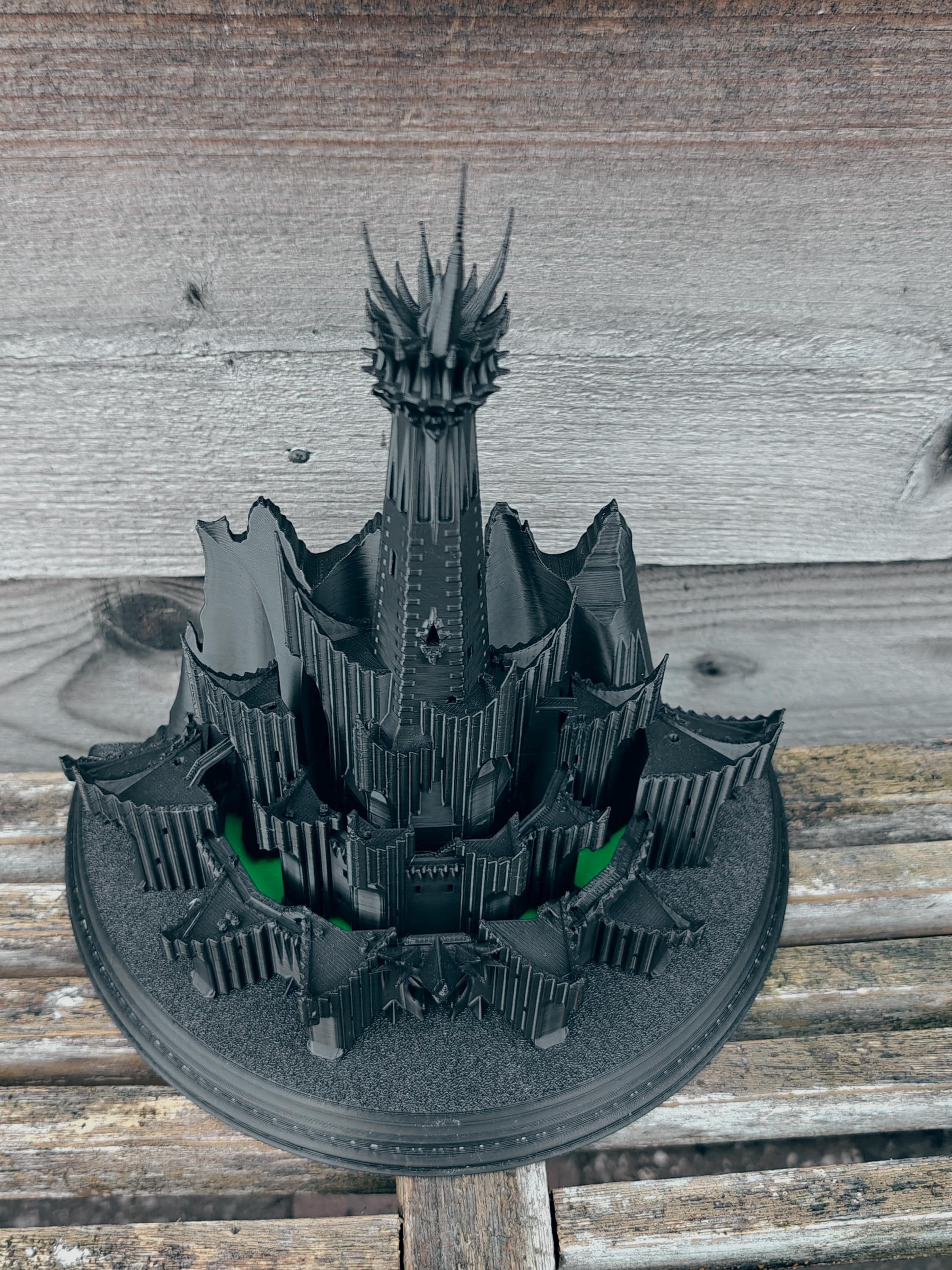 Minas Morgul the Fallen City and Tower of Black Arts Statue or