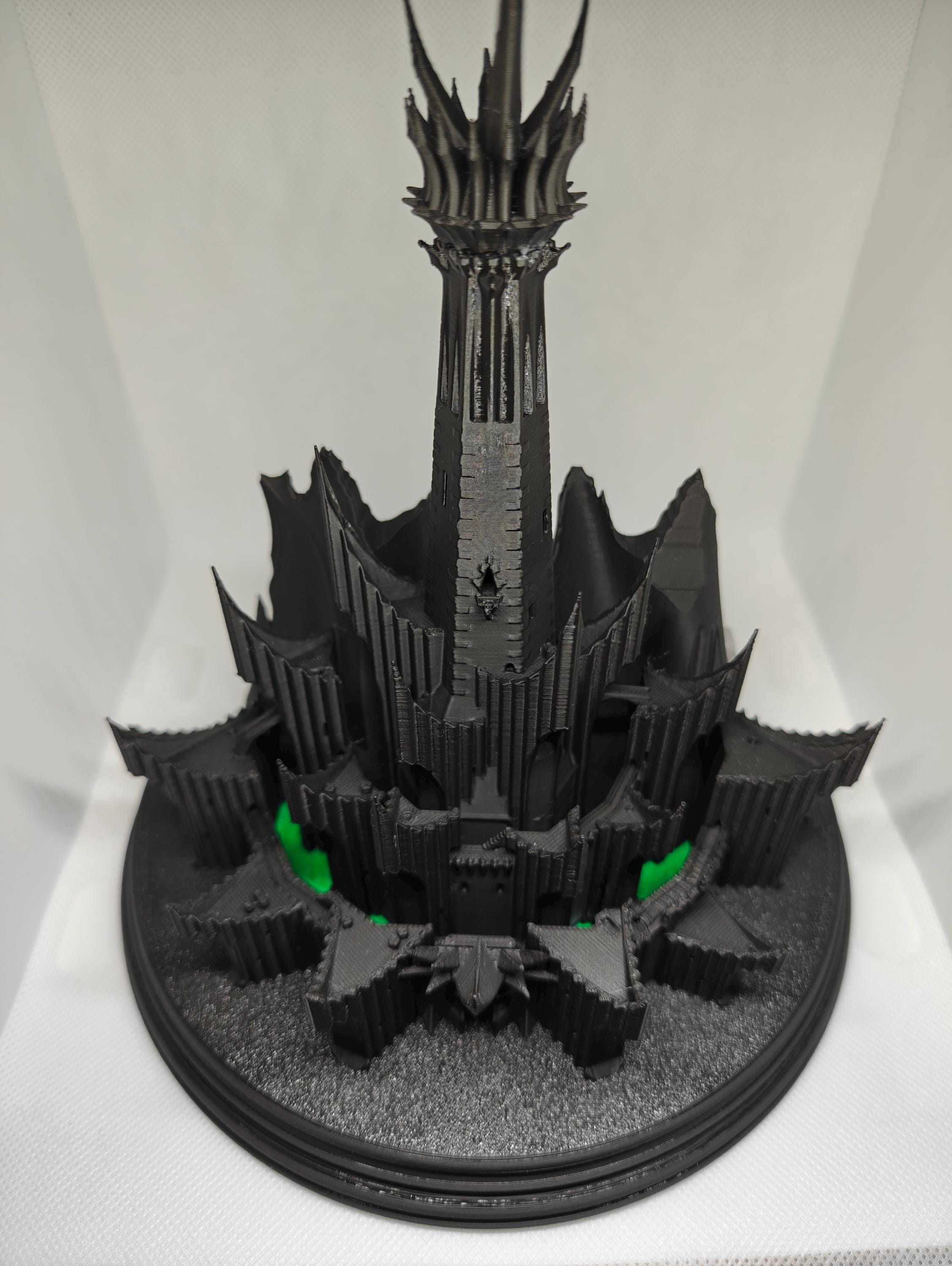 Minas Morgul the Fallen City and Tower of Black Arts Statue or