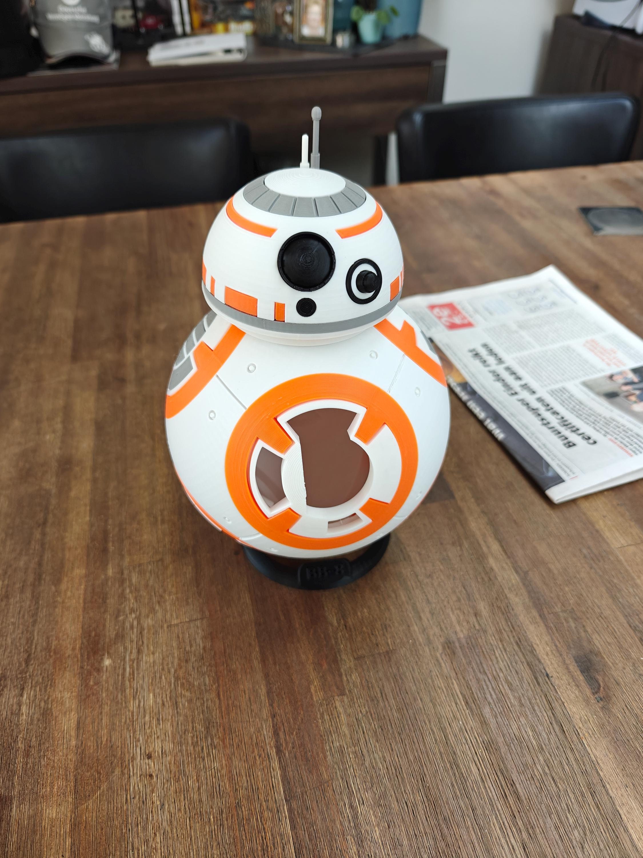 fgo BB Echo Studio Echo BB ガレキ　　となモ8 BB8 Droid Stand for Google Home Mini and Amazon Echo Dot From Star