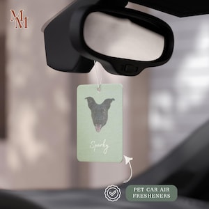 Custom Pet Car Air Fresheners