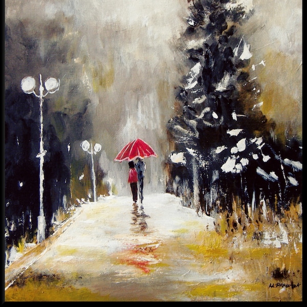 Red Umbrella Etsy