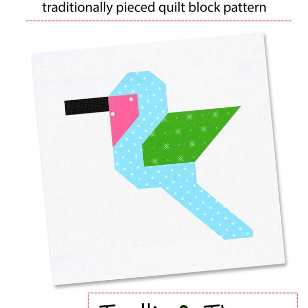 Bird Quilt Block - Etsy