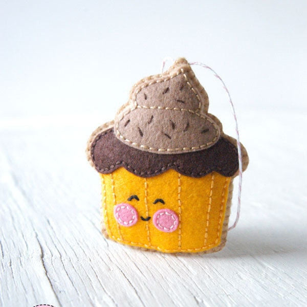 Felt Cupcake - Etsy