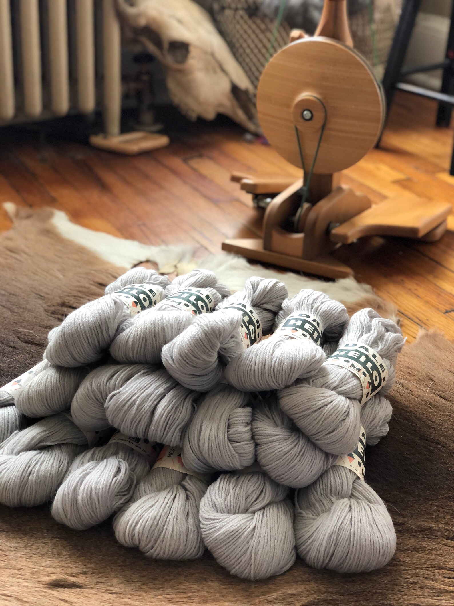 Vintage Norwegian Made Wool Yarn Dale Heilo Etsy