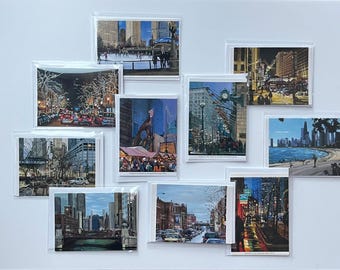 Chicago Greeting Cards Variety Pack of 10 Note Cards