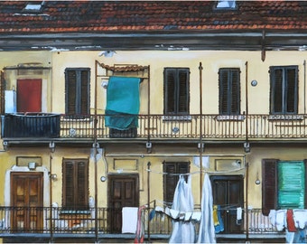 Italian Painting - 18x14in Giclee Print