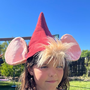 Cinderella Mice Jaq or Gus Hat Tyrolean Alpine Costume Cosplay Sml,Med,Lrge