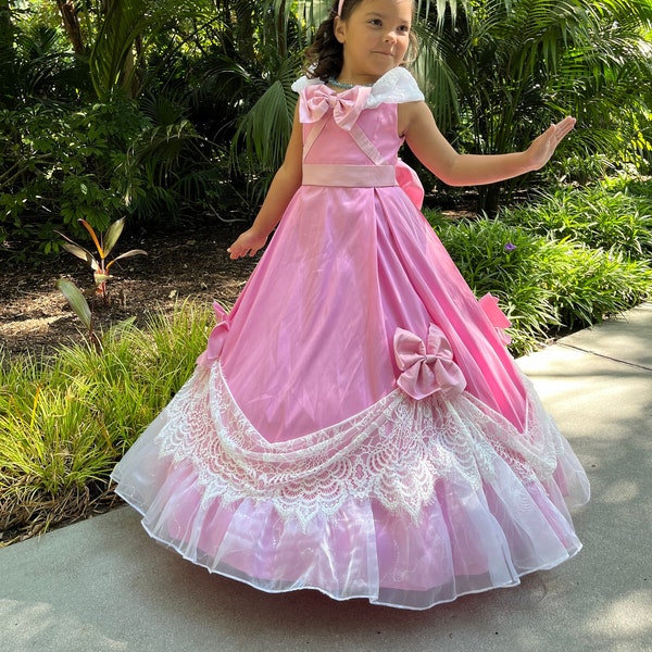 Cinderella Moms Mice Pink Dress Costume Child sizes from 4 to 8 Years
